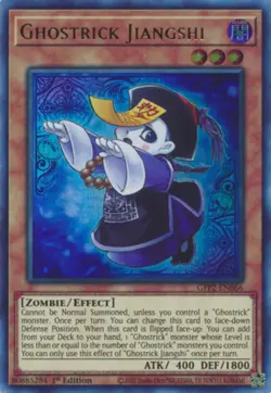 Ghostrick Jiangshi - GFP2-EN066 - Ultra Rare - 1st Edition - Lightly Played - Image 1