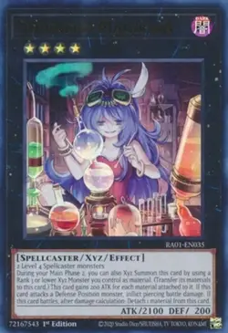Downerd Magician - RA01-EN035 - Ultra Rare - 1st Edition - Lightly Played - Image 1
