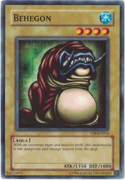 Yu-Gi-Oh! Behegon (NM) Unlimited Common TP8-EN014 Tournament Pack 8 - Image 1