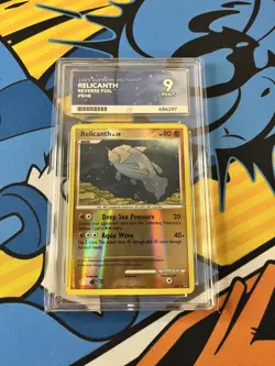 ACE 9 MINT Relicanth SH8 Reverse Holo Platinum Supreme Victors 2009 Pokemon Card - Image 1