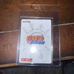 Naruto Shippuden Naruto Uzumaki PSA Magazine Promo Card - Image 2