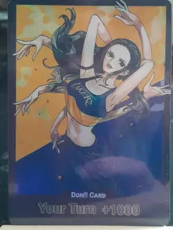 Carte one piece Nico Robin custom Don Card Lakers One piece Eng jeux de cartes - Image 2