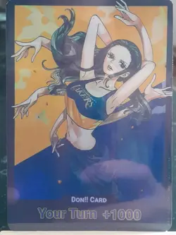 Carte one piece Nico Robin custom Don Card Lakers One piece Eng jeux de cartes - Image 4