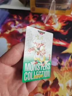 Pokemon Karte Card Magmar Carddass Green 96 Japanese Monsters Collection NM - Image 5