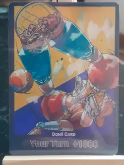 Carte one piece Franky custom Don Card Lakers One piece Eng jeux de cartes TCG - Image 2