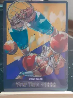 Carte one piece Franky custom Don Card Lakers One piece Eng jeux de cartes TCG - Image 3