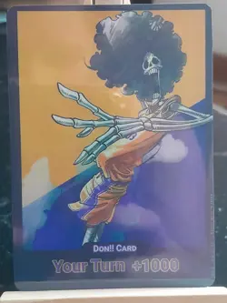 Carte one piece Brook custom Don Card Lakers One piece Eng jeux de cartes TCG - Image 1