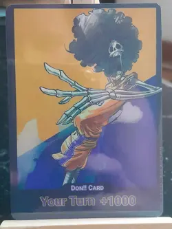Carte one piece Brook custom Don Card Lakers One piece Eng jeux de cartes TCG - Image 2