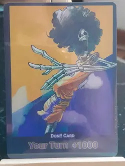 Carte one piece Brook custom Don Card Lakers One piece Eng jeux de cartes TCG - Image 3