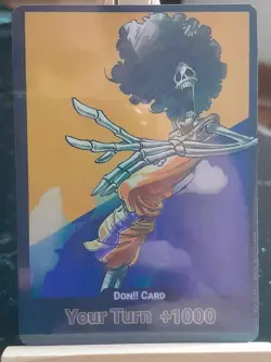Carte one piece Brook custom Don Card Lakers One piece Eng jeux de cartes TCG - Image 4