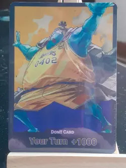 Carte one piece Jinbei custom Don Card Lakers One piece Eng jeux de cartes TCG - Image 2