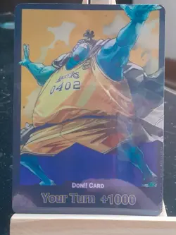 Carte one piece Jinbei custom Don Card Lakers One piece Eng jeux de cartes TCG - Image 3
