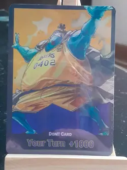 Carte one piece Jinbei custom Don Card Lakers One piece Eng jeux de cartes TCG - Image 5