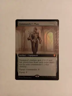 Commanders Plate Extended Art Foil - Commander Legends Mythic - MTG NM - Image 2