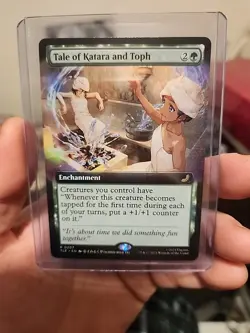 Tale of Katara and Toph Extended Art Avatar The Last Airbender Magic MTG - Image 1