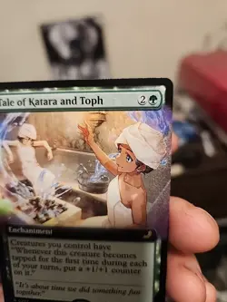 Tale of Katara and Toph Extended Art Avatar The Last Airbender Magic MTG - Image 4