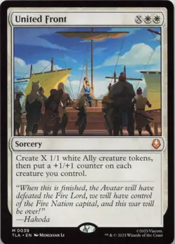 United Front M Avatar: The Last Airbender 39 NM MTG - Image 1