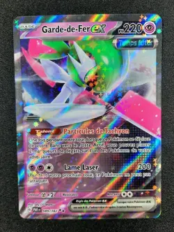 Carte Pokemon : Garde De Fer Ex Ultra Rare 2023 Faille Paradoxe 089/182 NM 🇲🇫 - Image 1