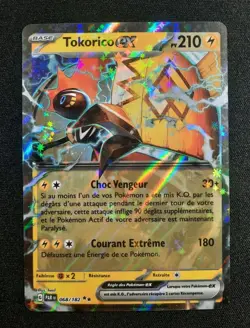 Carte Pokemon : Tokorico Ex Ultra Rare 2023 Faille Paradoxe 068/182 NM 🇲🇫 - Image 1