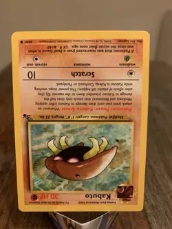 Pokemon TCG Kabuto 50/62 Non-Holo Fossil Set 1999 LP - Image 2