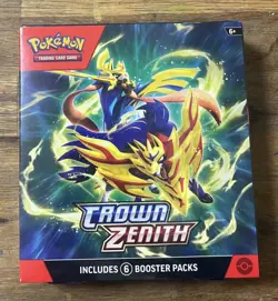 Pokemon TCG Crown Zenith Booster Bundle Lot 2 - Image 1