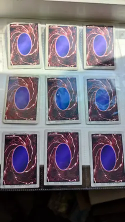 Bulk 9x Blue Eyes White Dragon #9 Holo Yu-Gi-Oh! Bandai Carddass 1998 Japanese - Image 2