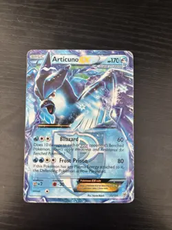 Pokemon TCG Articuno EX Ultra Rare Holo Card Plasma Storm 25/135 - Image 1