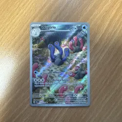 Pokemon TCG Wugtrio 224/091 2024 Paldean Fates Illustration Rare Card - NM - Image 1