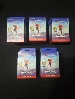 MTG Avatar The Last Airbender Play Pack Sealed Wizards Promo Card x15 - Image 1