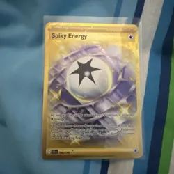 Pokemon TCG Journey Together Spiky Energy #190/159 Hyper Rare NM - Image 1