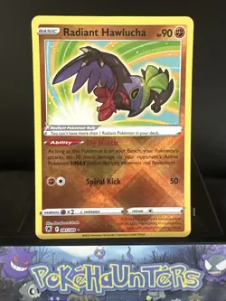 Pokemon Card Radiant Hawlucha 081/189 Astral Radiance Near Mint - Image 1