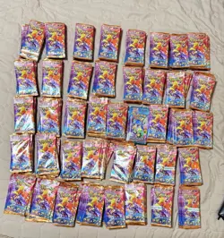 Pokemon Cards Game Scarlet & Violet Heat Wave Arena sv9a Random 500 Pack Set - Image 1