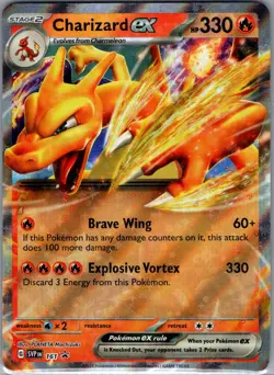 Charizard ex SVP 161 SV: Scarlet & Violet Promo Cards - Pokemon Card - NM - Image 1