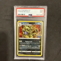 2022 Pokemon Go Tyranitar-Holo 043/078 PSA 9 - Image 1