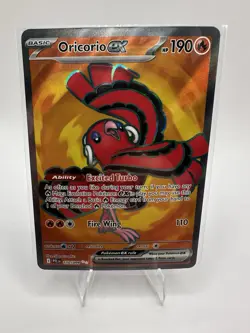 Oricorio ex 110/94 Ultra Rare Full Art - Phantasmal Flames Pokemon TCG (NM) - Image 1
