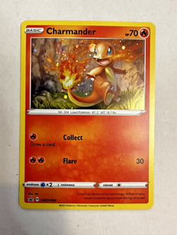 Charmander SWSH092 Black Star Promo Holo Pokemon NM or better - Image 1