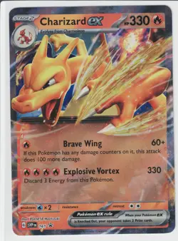 Charizard ex, SVP 161 - Scarlet & Violet Promo Stage 2 Pokemon ex - Image 1