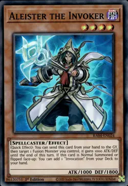Aleister The Invoker - Super Rare 1st Edition RA04-EN024 - NM - YuGiOh - Image 1