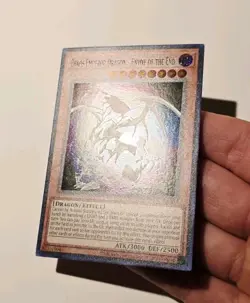 Yugioh Chaos Emperor Dragon Envoy of the End IOC-EN000 Secret Rare NM - Image 4