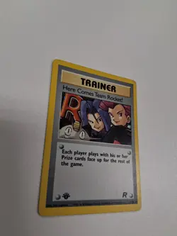 1st Edition Here Comes Team Rocket 15/82 Holo LP Pokemon Card TCG - Image 2