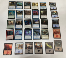 MTG Magic The Gathering Lot 30x Card Assorted EX-M 20 Main / 10 Land 2012-17 9 - Image 1