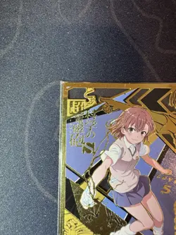 Mikoto Misaka Metal Collectible Character Premium Card Goddess Maiden Waifu - Image 2