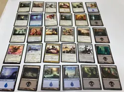 MTG Magic The Gathering Lot 30x Card Assorted EX-M 20 Main / 10 Land 2012-17 4 - Image 1