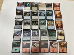 MTG Magic The Gathering Lot 30x Card Assorted EX-M 20 Main / 10 Land 2012-17 7 - Image 1