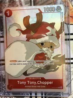 Tony Tony Chopper St01 006 Holo Foil One Piece Card Game TCG Up Promo - Image 1