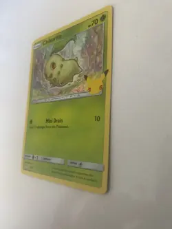 Chikorita 2/25 Holo Pokemon 25th Anniversary McDonald’s Promo Card 2021 NM/M - Image 2