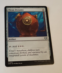 MtG Thran Dynamo (CMM-0415) Uncommon English MINT - Image 1