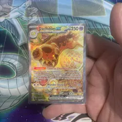 2024 Pokemon Scarlet & Violet Stellar Crown Dachsbun ex #169/142 - Image 1
