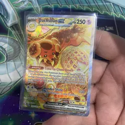 2024 Pokemon Scarlet & Violet Stellar Crown Dachsbun ex #169/142 - Image 2