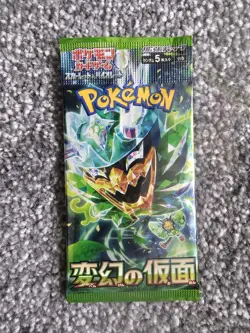 Pokemon Mask of Change SV6 Japanese Booster Pack - Image 1